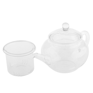 [tiktok caliente] 250 ml, 400 ml tetera de vidrio. apto para bolsitas de té, hoja suelta y infusor de té de hoja fina (9)