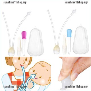 3 pzas/juego de aspirador Nasal de seguridad para bebés recién nacidos/aspirador Nasal de succión al vacío
