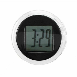 cambiable nuevo reloj digital medidores de pantalla de motocicleta reloj auto tiempo mini impermeable medidor/multicolor (9)