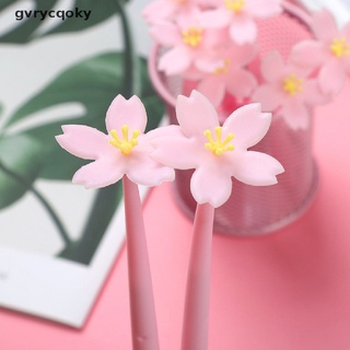 gvrycqoky 2 paquetes de silicona rosa flor gel pluma tinta negra escritura pluma lindo papelería mx