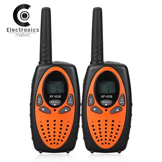 2 piezas walkie talkies para adultos, radio walky con retroiluminación, walkie talkie de largo alcance para familia, camping al aire libre, senderismo