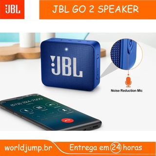 1:1 caja De sonido Bluetooth JBL GO 2 reproductor Portátil De Música IPX7 impermeable/Entrada cable De audio
