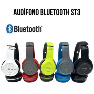 Audífonos Bluetooth de diadema, varios colores ST3