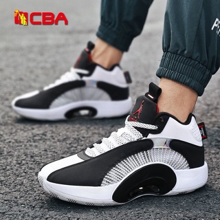 Provide CBA sneakers aj35 Guo Allen high-top basketball shoes training shoes non-slip wear-resistant built-in double air cushion shock absorption and impact resistance 2021 new basketball field shoes 39-44 yards (8)