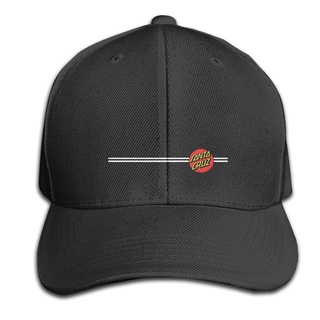yanmei santa cruz skateboard classic dot negro gorra de béisbol hombres mujeres - ajustable deportes moda calidad sombrero