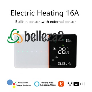 bht-005 tuya wifi smart termostato eu mount 118 tipo 95-240v calefacción de agua eléctrica caldera de gas válvulas termostáticas para calefacción suelo trabajo con alexa google home [belleza]