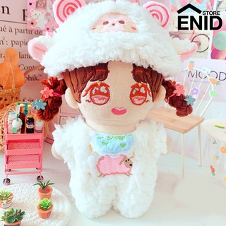 enidstore Doll Clothes Free-matching Ornamental Fabric Doll Lamb Clothes Pajamas Set for Pretend Game (1)