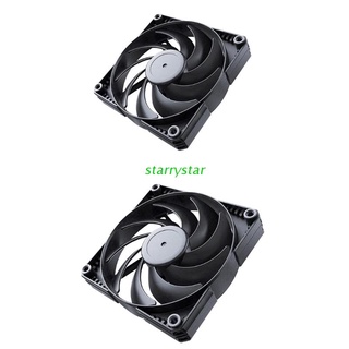 STAR 120mm/140mm Efficient Cooling CPU Cooler Fan 500-1500RPM 12V 4Pin High Speeed Silent Radiator Chassis Cooling Fan