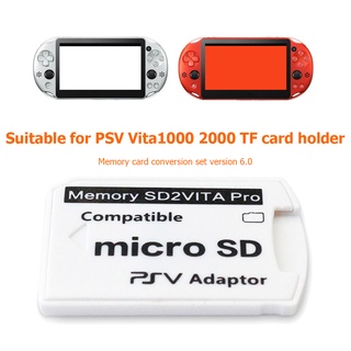 ele_version 6.0 sd2vita adaptador de tarjeta de memoria para sistema ps vita 1000 2000 3.65