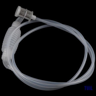 (TUIL)New 2 M Home Brewing Siphon Hose Wine Beer Making Tool plastic beer chiller (6)