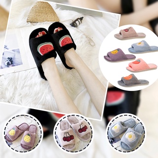 Tomic Zapatos Para Las Mujeres Zapatillas De Invierno Hyoma Plataforma Fruta Algodón (1)