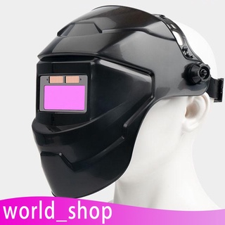 [worldshop] casco de soldadura Solar para oscurecimiento automático ajustable para TIG MIG/MAG MMA Cap Shade