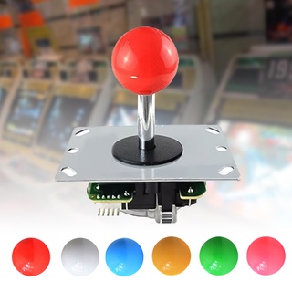 uesuoka.mx Joystick DIY High Response Non-delayed Arcade Game Fighting Stick Controller with Ball for Players
