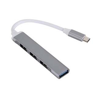 Cable portátil USB tipo C HUB extensor de 4 puertos USB 3.0 2.0 Multi Splitter adaptador (9)