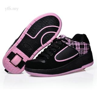Zapatos retráctiles para patines con ruedas/tenis deportivos para niños (1)