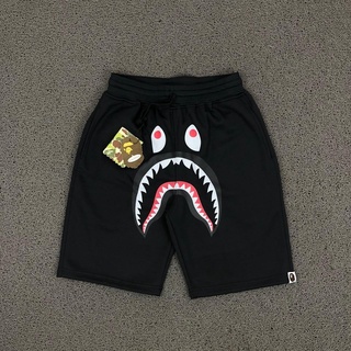 A BATHING APE Un mono de baño Bape tiburón cara negro boxeador pantalones cortos