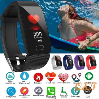 bluetooth smart pulsera reloj fitness seguimiento impermeable cronómetro podómetro