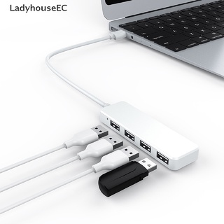 LadyhouseEC Speed 4 Puertos USB 2.0 Multi HUB Splitter Expansión PC Portátil Cable Adaptador Venta Caliente