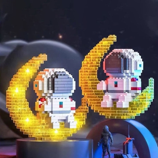 [construcción de astronauta] bloque de construcción/astronauta/mini micro rompecabezas LEGO
