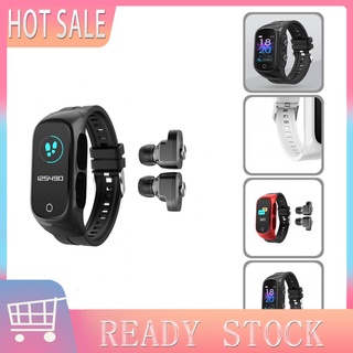 CAR| Multifunctional Smart Watch 0.96 Inch Bluetooth-compatible Earphone Sport Watch Noise Reduction for Running