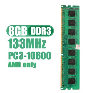 8gb DDR3 PC3-10600 1333MHz 240Pin para AMD Desktop PC DIMM memoria RAM nuevo ☆Bjfranchise