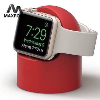 MAXROCK-Soporte Para Cargador De Silicona Para Apple Watch Series 4/3/2/1 44 Mm/42/40/38 (3)