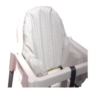 Funda de almohada y funda para silla de bebé, color gris, amarillo, KLMMG