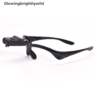 gbw 2 led cabeza luz diadema lupa auriculares lupa lupa con 5 x lente venta caliente (8)