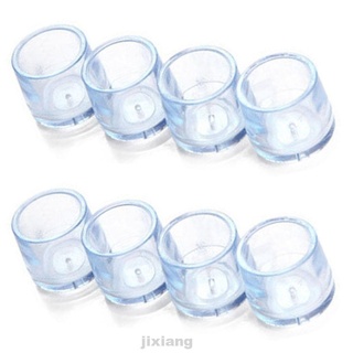 8 piezas de accesorios transparentes para el hogar, antideslizante, resistente al desgaste, resistente al desgaste, cubierta de pierna
