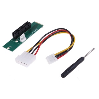 {FCC} Pci-e 1X/4x tarjeta SSD a NGFF M.2 M llave PCIE adaptador de ranura+conductor de tornillo