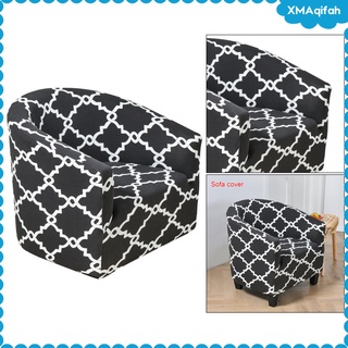 [xmaqifah] Stretch Chair Sofa Slipcover Spandex Non Slip Soft Couch Sofa Armchair Cover, Washable Furniture Protector with Elastic