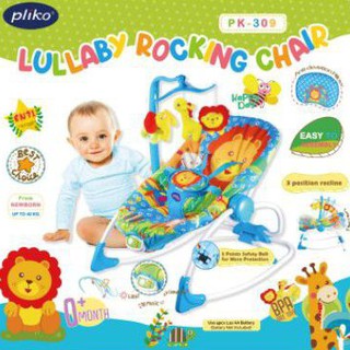 Lullaby mecedora PLIKO PK309 | Baby gorila | Silla de bebé GOYANG | Bebé Kado | Equipo de bebé