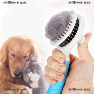 jo4mx peines removedor de pelo de perro aseo de mascotas trimmer peine gato aseo cepillo tom