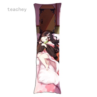 TeacheyB Demon Slayer Kimetsu no Yaiba Dakimakura Nezuko Anime abrazo cuerpo fundas de almohada