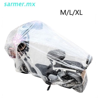 sar1 cubierta de motocicleta desechable transparente protector cubre impermeable a prueba de polvo