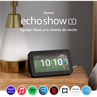 Bocina Echo Show 5 (2da generación 2021) - Pantalla inteligente HD Alexa Camara 2MP