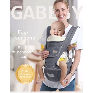 gabesy multifuncional cuatro estaciones porta bebé cintura taburete bebé almacenamiento de niños taburete