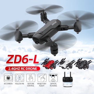 [pinkhouse] Dron dron/dron De cámara/dron De cuadricóptero Zd6 4k Wide Angle Wifi Fpv Gps/Selfie plegable Rc