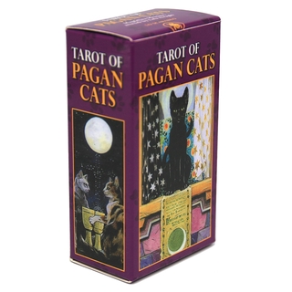78 cartas baraja Tarot de gatos paganos