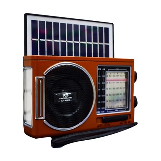 Bocina radio bluetooth con panel solar Buytiti KFAM18