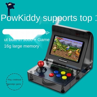 powkiddy a8 simulador de dos personas batalla arcade retro mini mano gba nostálgico consola de mano
