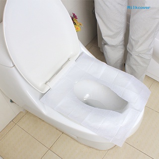 [Milkcover] 10 Sheets Disposable Toilet Seat Cover Mat Travel Portable Toilet Paper Pad (2)