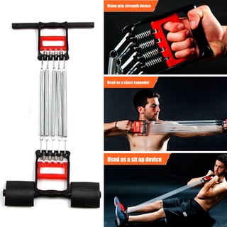 Multifunctional Spring Chest Expander Fitness Tension Puller Muscle Building Workout Equipment