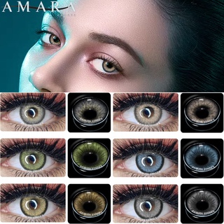 amara 1 parcolorful lentes de contacto serie yucca decoración de ojos lente comestics