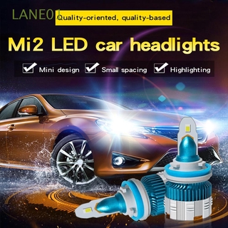 LANE01 bombillas antiniebla luz LED impermeable luces de coche faros delanteros de coche 56W 6000K 6000lm H1/H3/H4/H7/H11/H139005/9006/9007 bombilla de luz 2PCS alto brillante Mi2