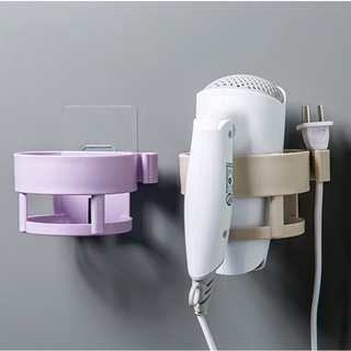 soporte para secador de pelo montado en la pared de alta calidad/multifuncional autoadhesivo organizador estante para baño