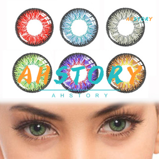 ahstory 6 Colors 0 Degree Ultra Thin Cosmetic Contact Lenses for Party Cosplay Makeup