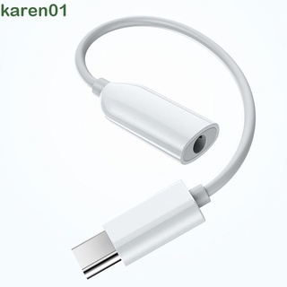 KAREN01 3,5 mm Cable adaptador tipo C a 3,5 mm Auriculares Cable de audio Cable de auriculares Tipo C Cable AUX USB-C|a 3,5 hembra Convertidor de conector de auriculares Adaptador para auriculares/Multicolor