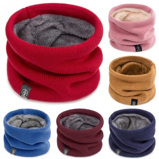 invierno caliente bufanda para niños niñas niños bebé bufanda gruesa cuello de lana bufanda bufanda de algodón anillo de punto sólido bufanda