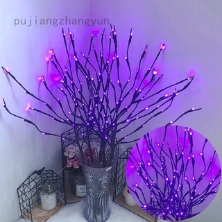 Pujiangzhangyun última lámpara Led de rama de árbol de sauce luces florales 20 bombillas hogar fiesta de navidad decoración de jardín